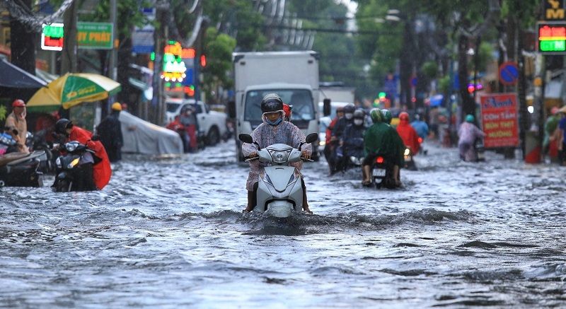 mùa mưa ở miền nam